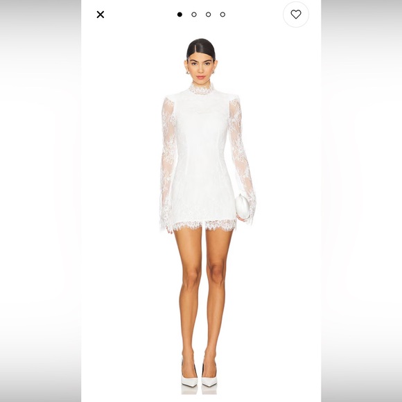 Stone Cold Fox Noosa Mini Dress in White - Picture 1 of 4